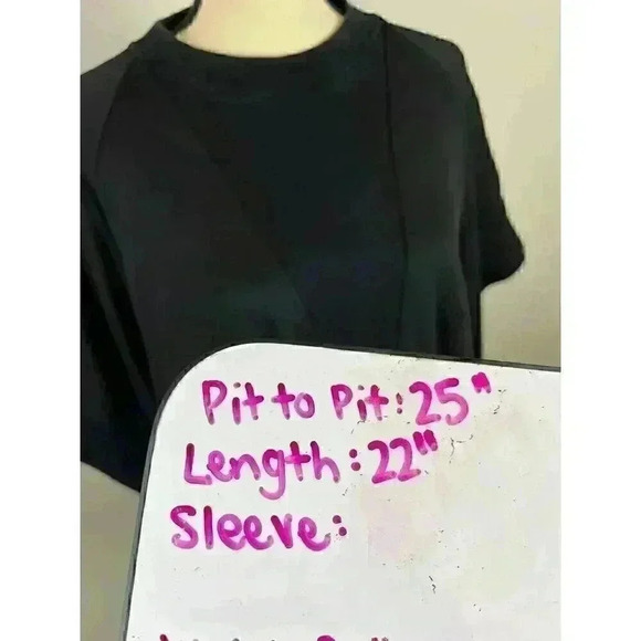 Givenchy Paris Sweatshirt Cape Oversized Black Embroidered Signature Women's S - Picture 9 of 14